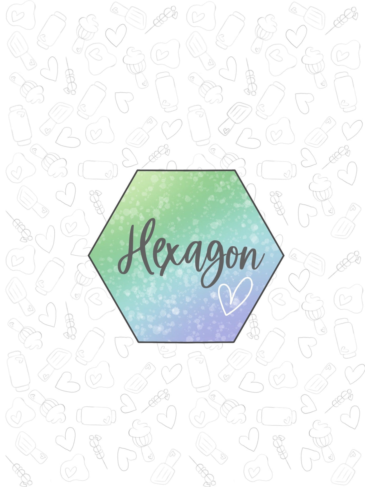 Hexagon Plaque