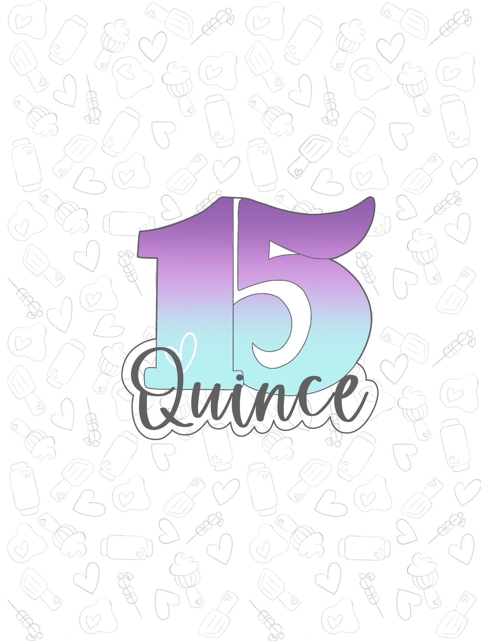 Quince Font number