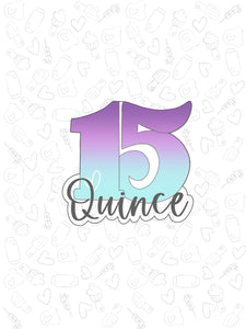 Quince Font number