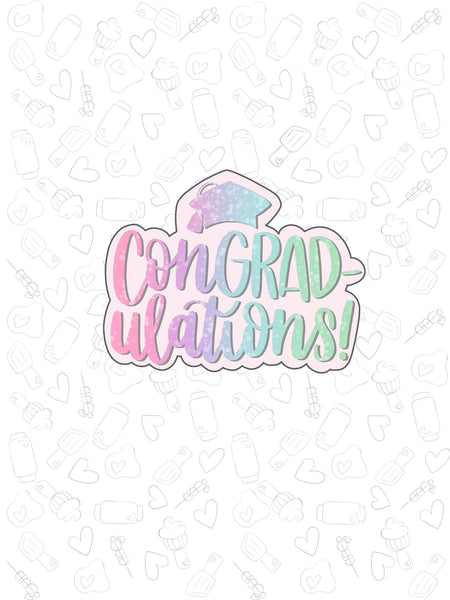 Pastel grad plaque