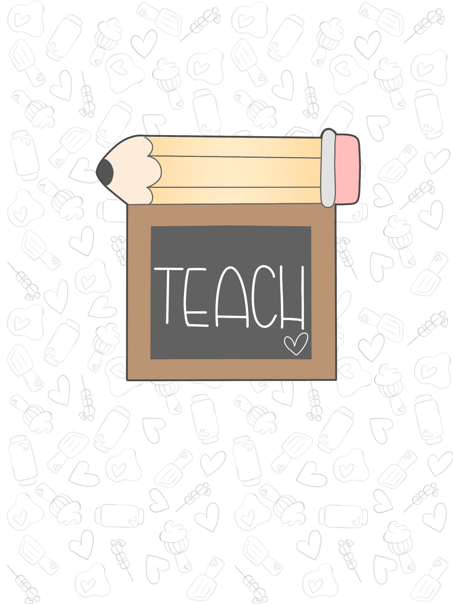 Pencil teach Board