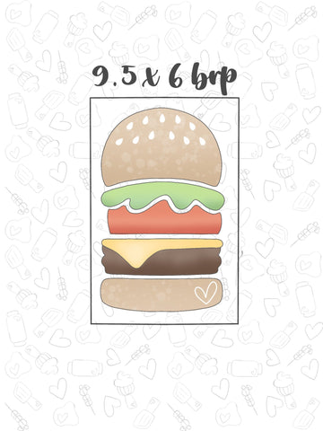 Build A Burger Collection fits 9.5x 6 BRP box 5 piece