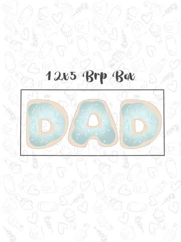 Dad Donut Collection fits 12x5 brp box