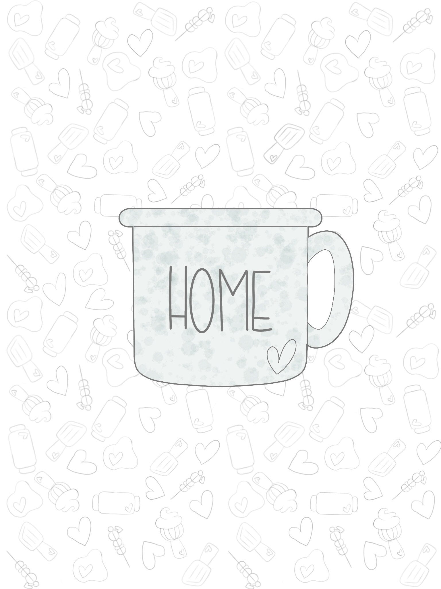 Home Tin Mug