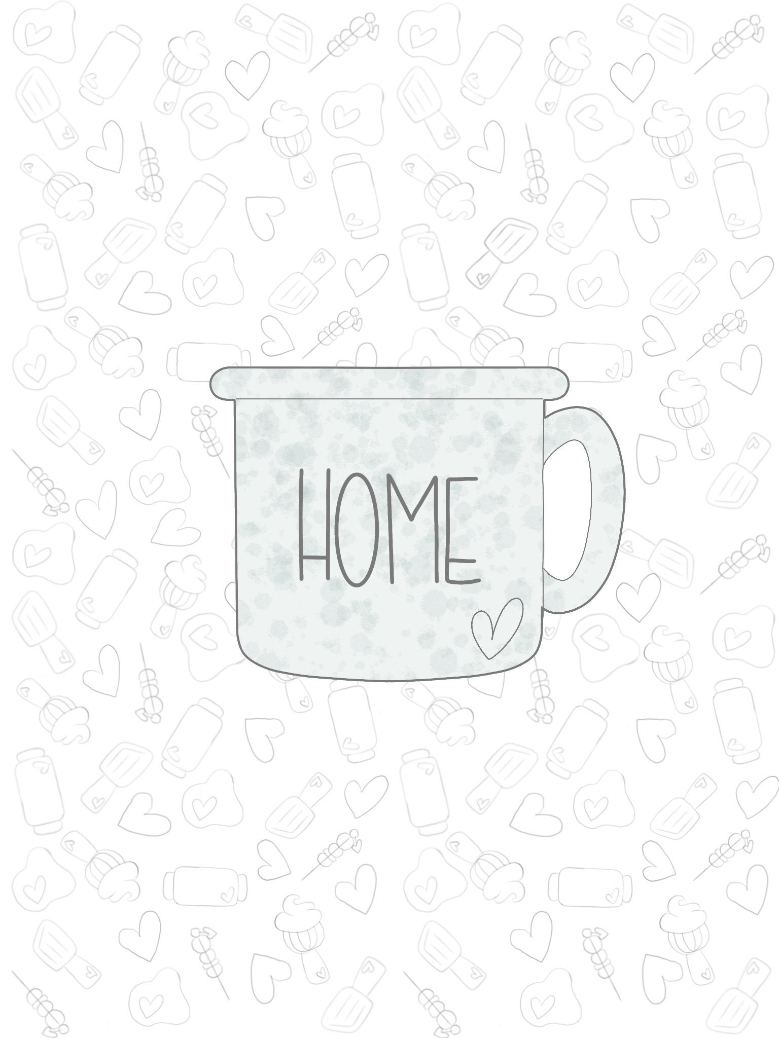 Home Tin Mug