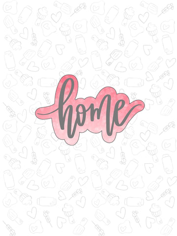 Pink Home Plaque