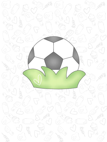 Ball in grass
