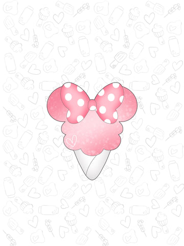 Girl Mouse Cotton Candy