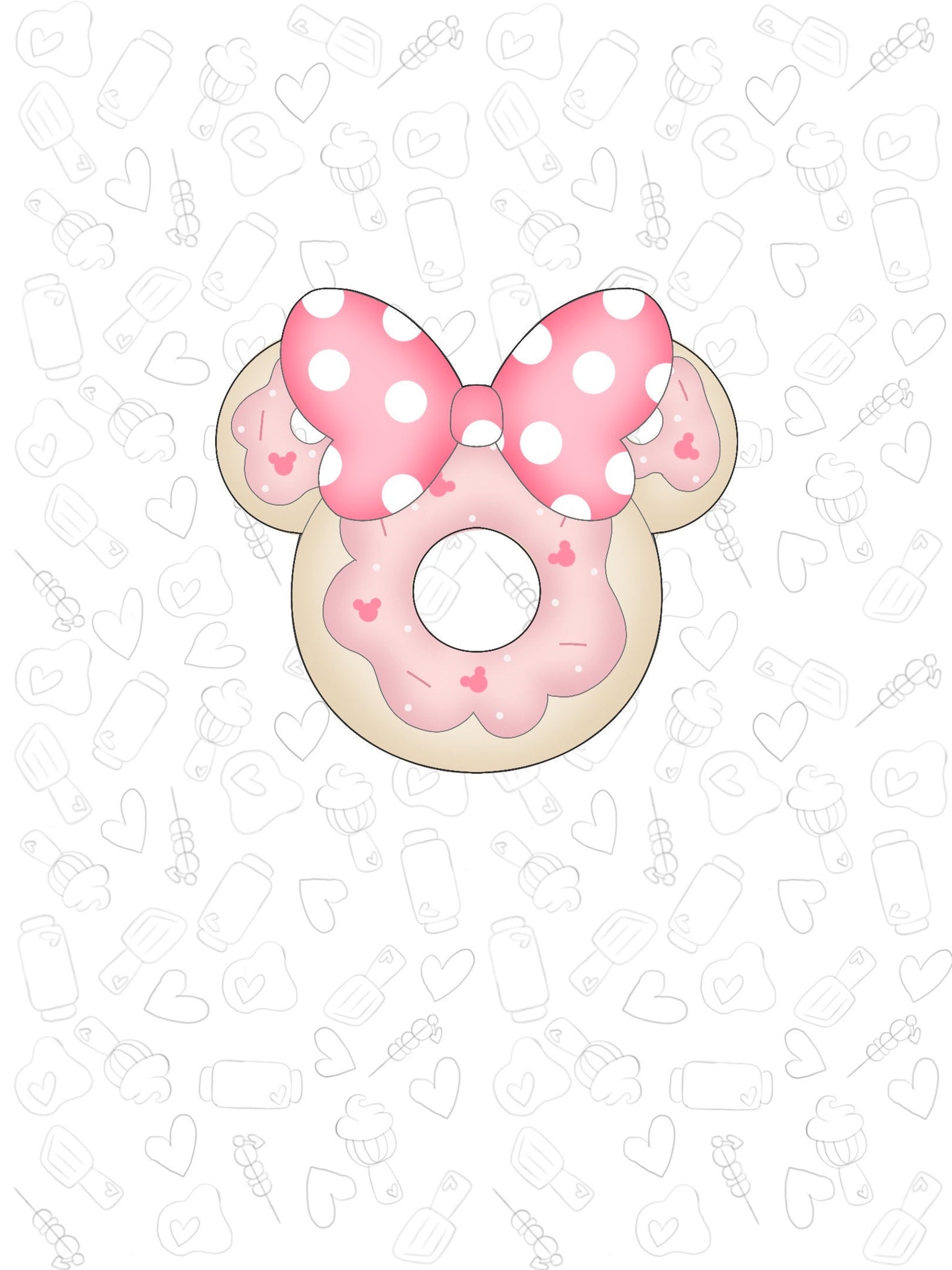 Girl Mouse Donut