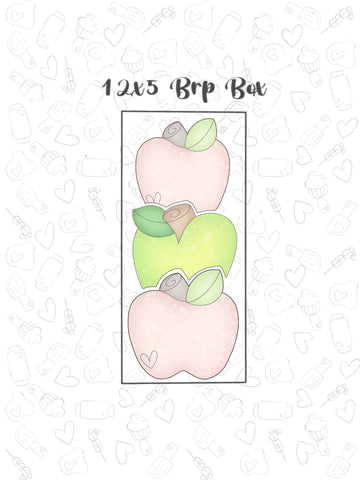 3 Piece Apple Collection fits 12x5 brp box