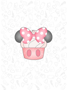 Girl mouse Cupcake