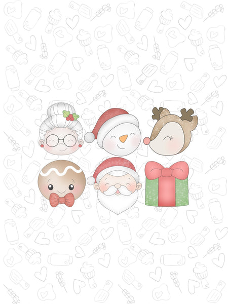 Classic Christmas Set 6 Piece set