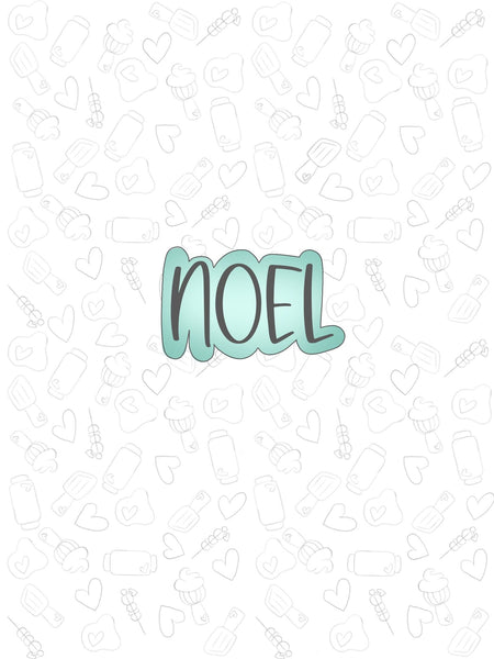 Noel Word Plaque