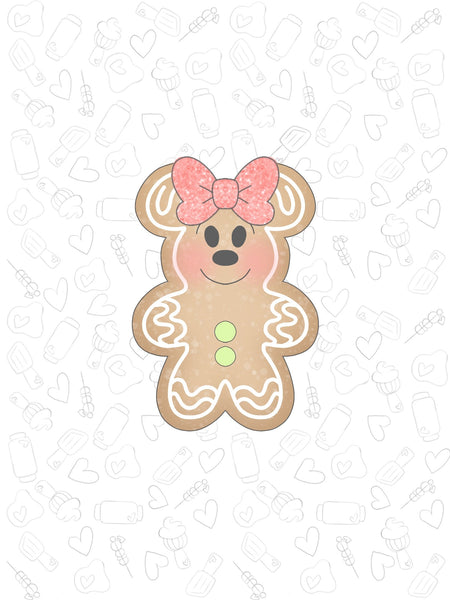 Girly Mouse Gingerbread