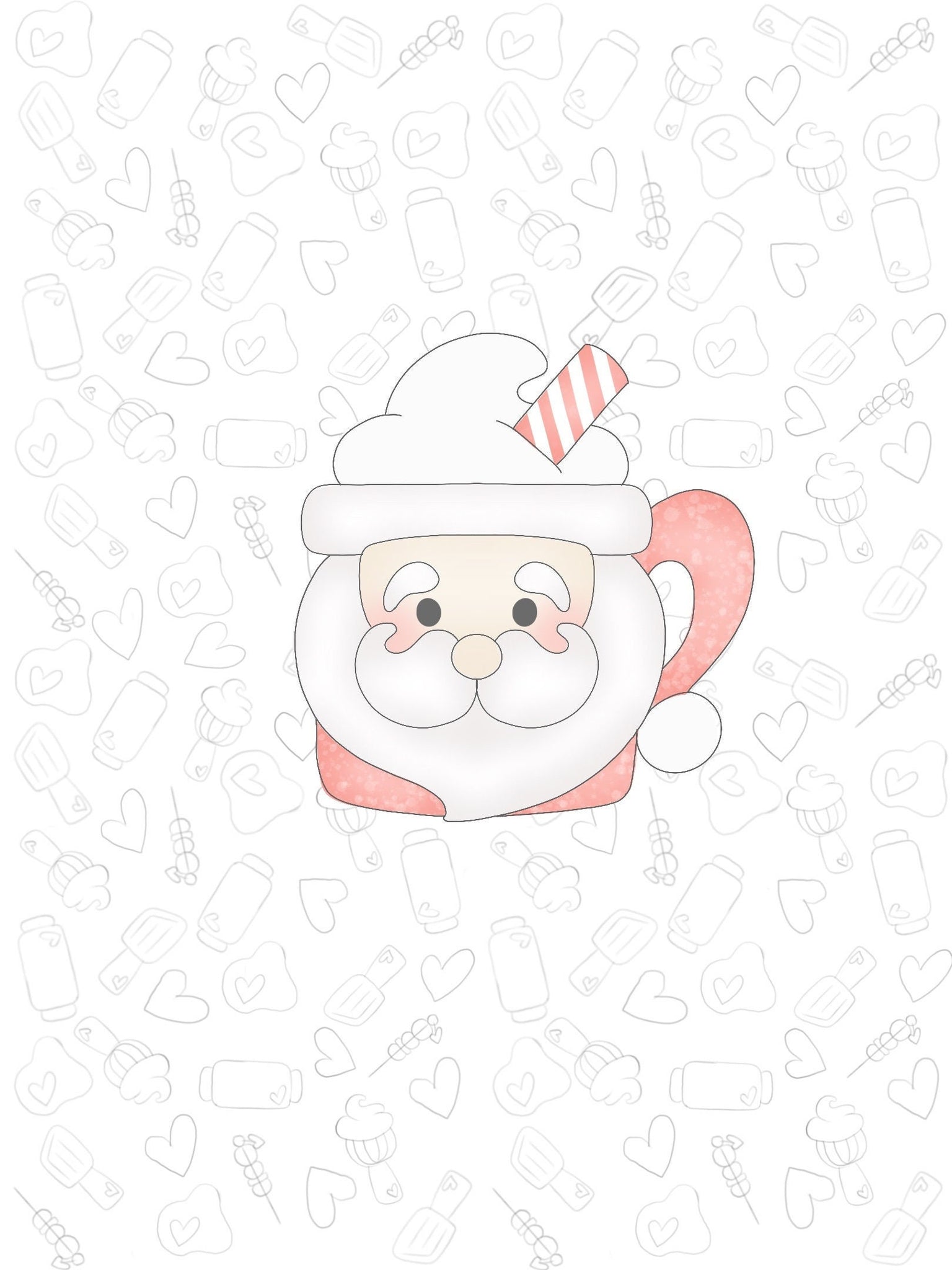 Santa Straw Mug 2021