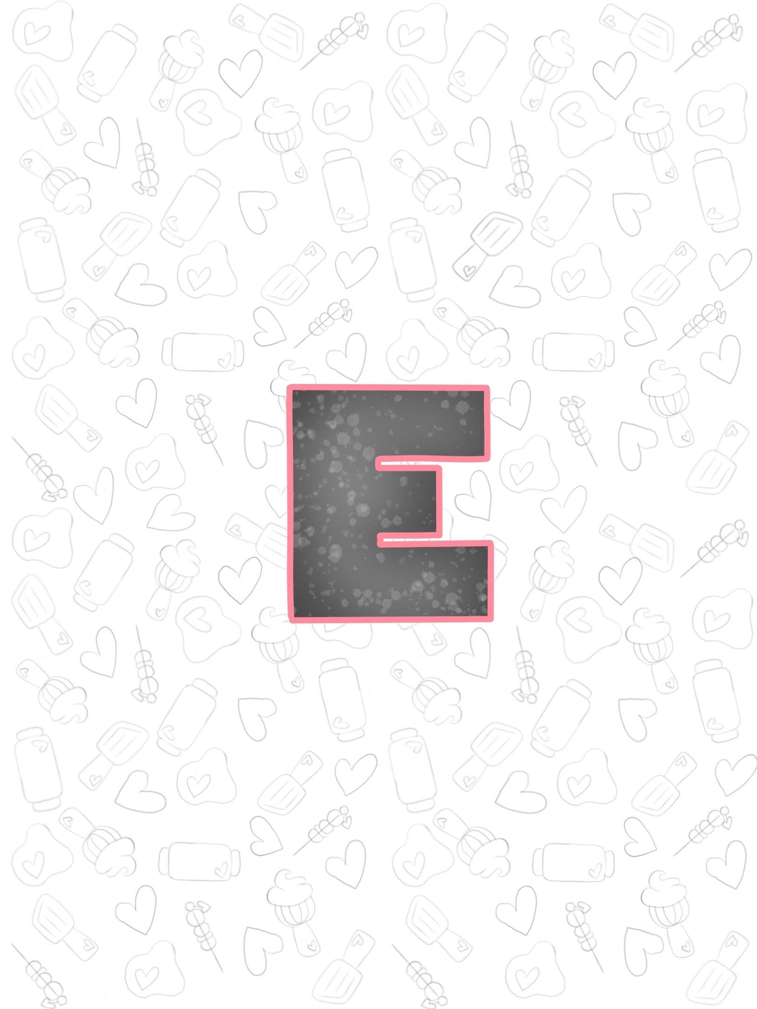 Bold Letter E