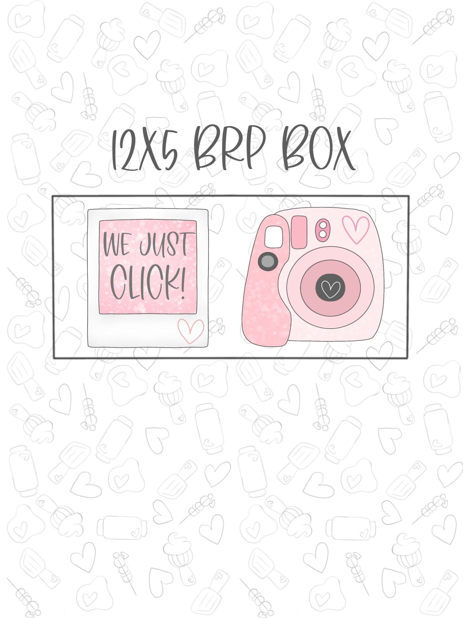 Camera Love Collection fits 12x5 brp box