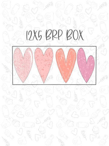 Classic Mutli Heart Collection fits 12x5 brp box