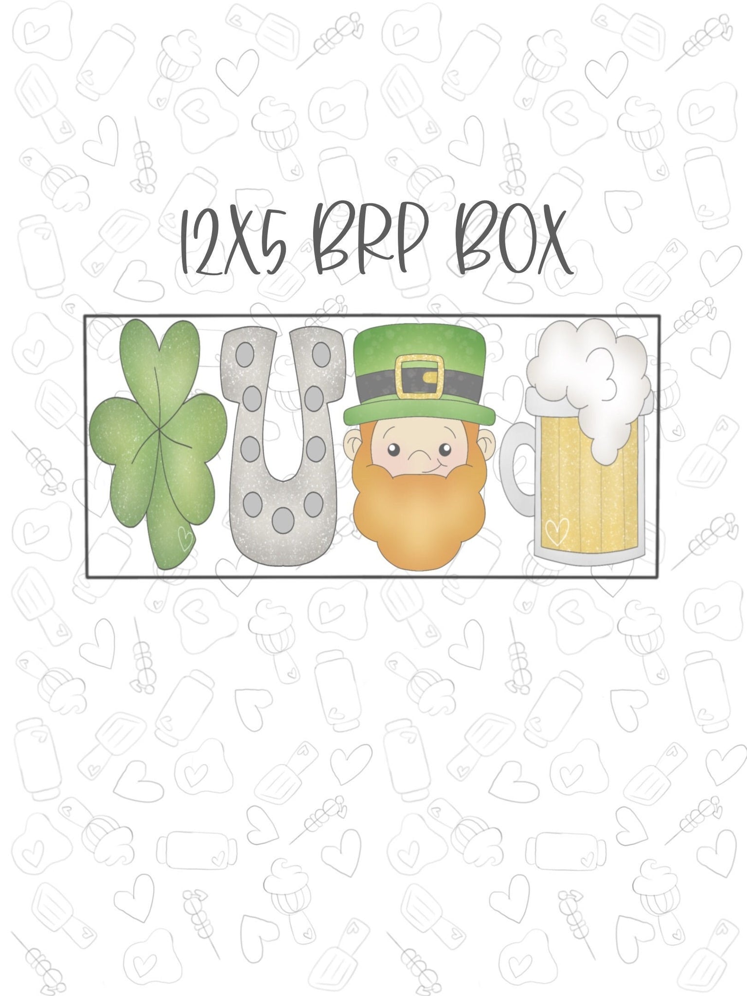 St. Patrick's Day Stick Collection 2022- 4 Piece Set fits 12x5 brp Box