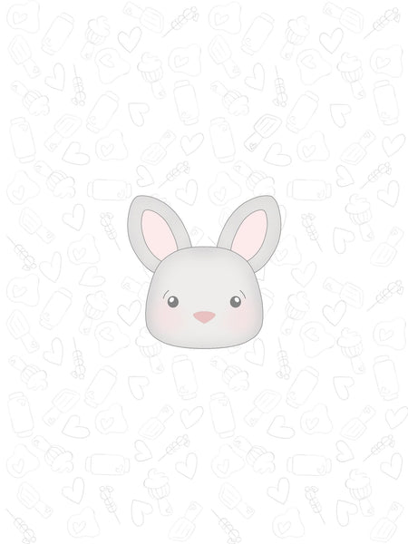 Rabbit Head 2022 Cookie Cutter