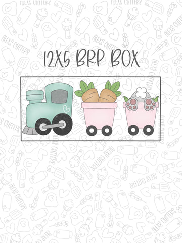 Easter Train Collection- 3 Piece Set fits 12x5 brp Box