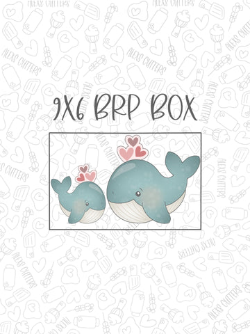 Whale Love Collection for 9.5 x 6 brp box