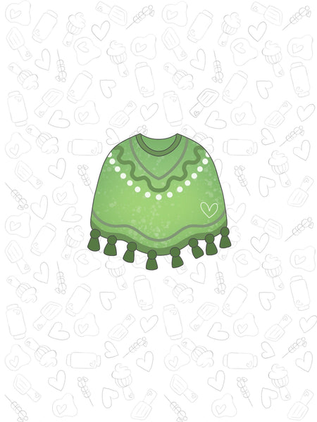 Green Brother Poncho