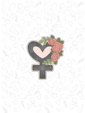 Floral Heart "She" Symbol 2022