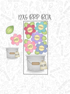 Compliment Flower Collection Fits in 12x5 BRP Box