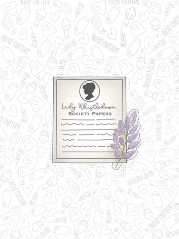 Society Paper With Lavender 2022