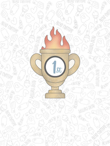 Trophy With Flames 2022