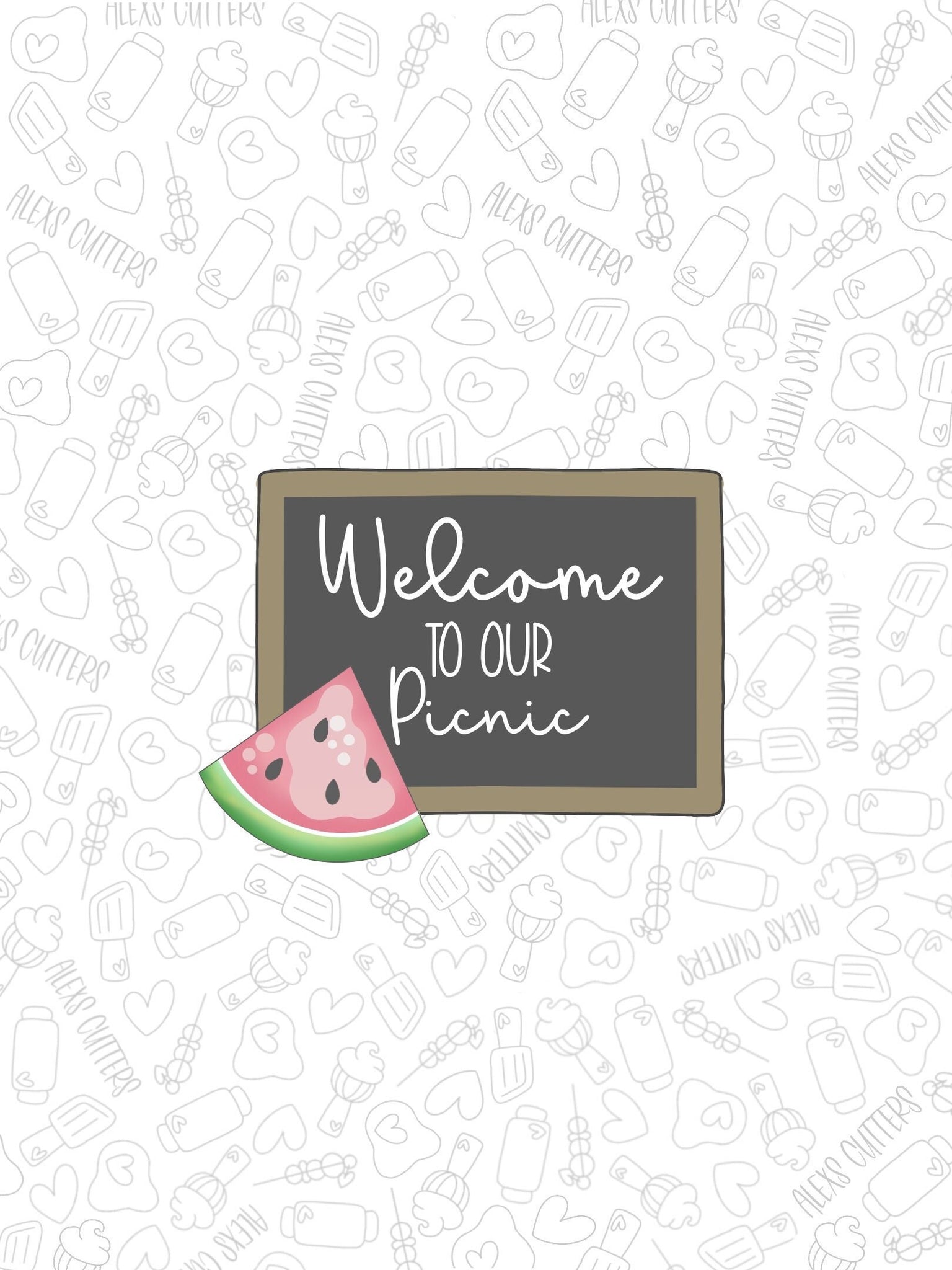 Picnic Sign Melon 2022