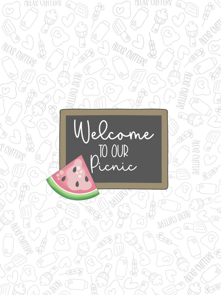 Picnic Sign Melon 2022