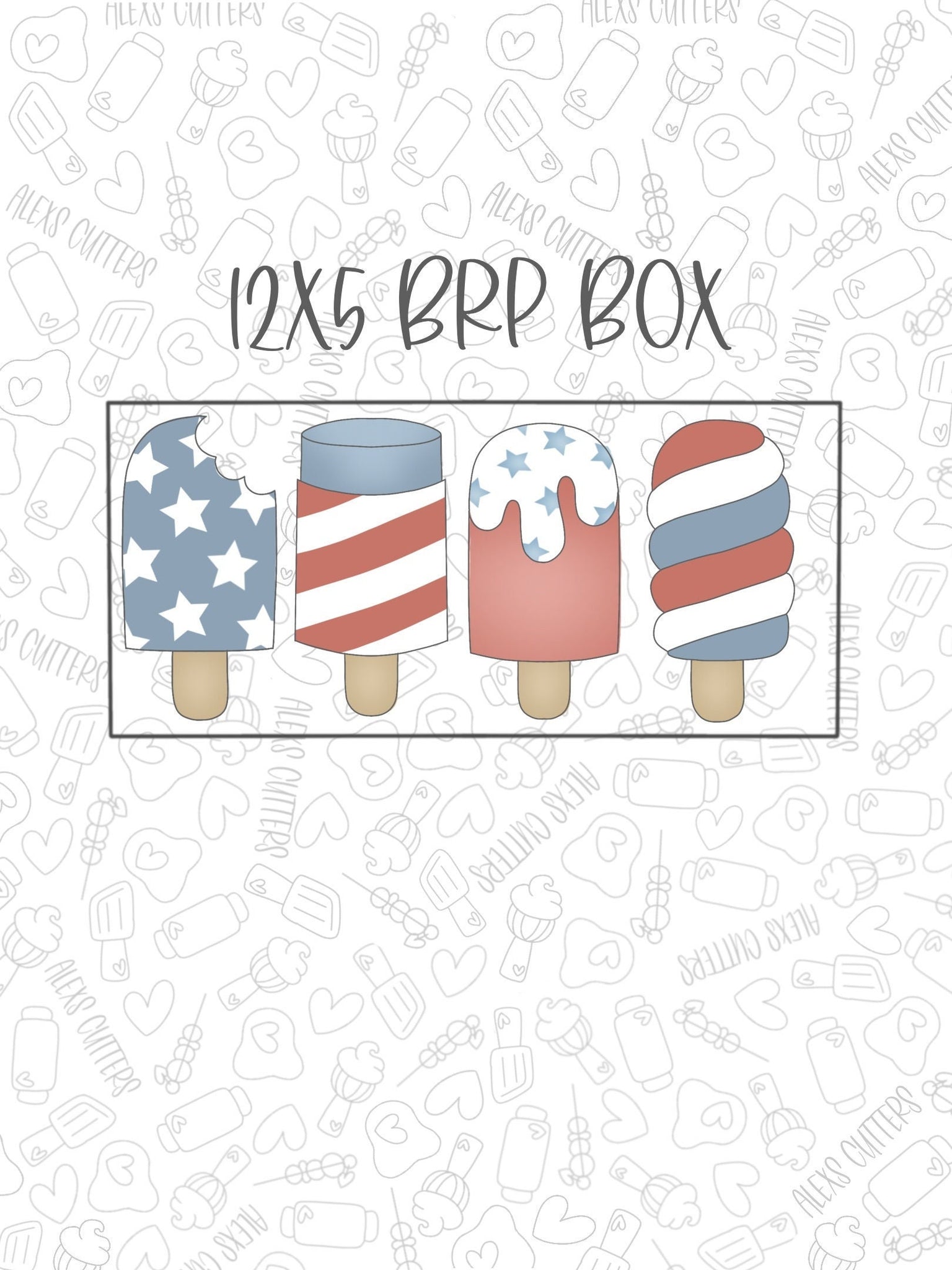 American Popsicle 12x5 Brp 4 piece set