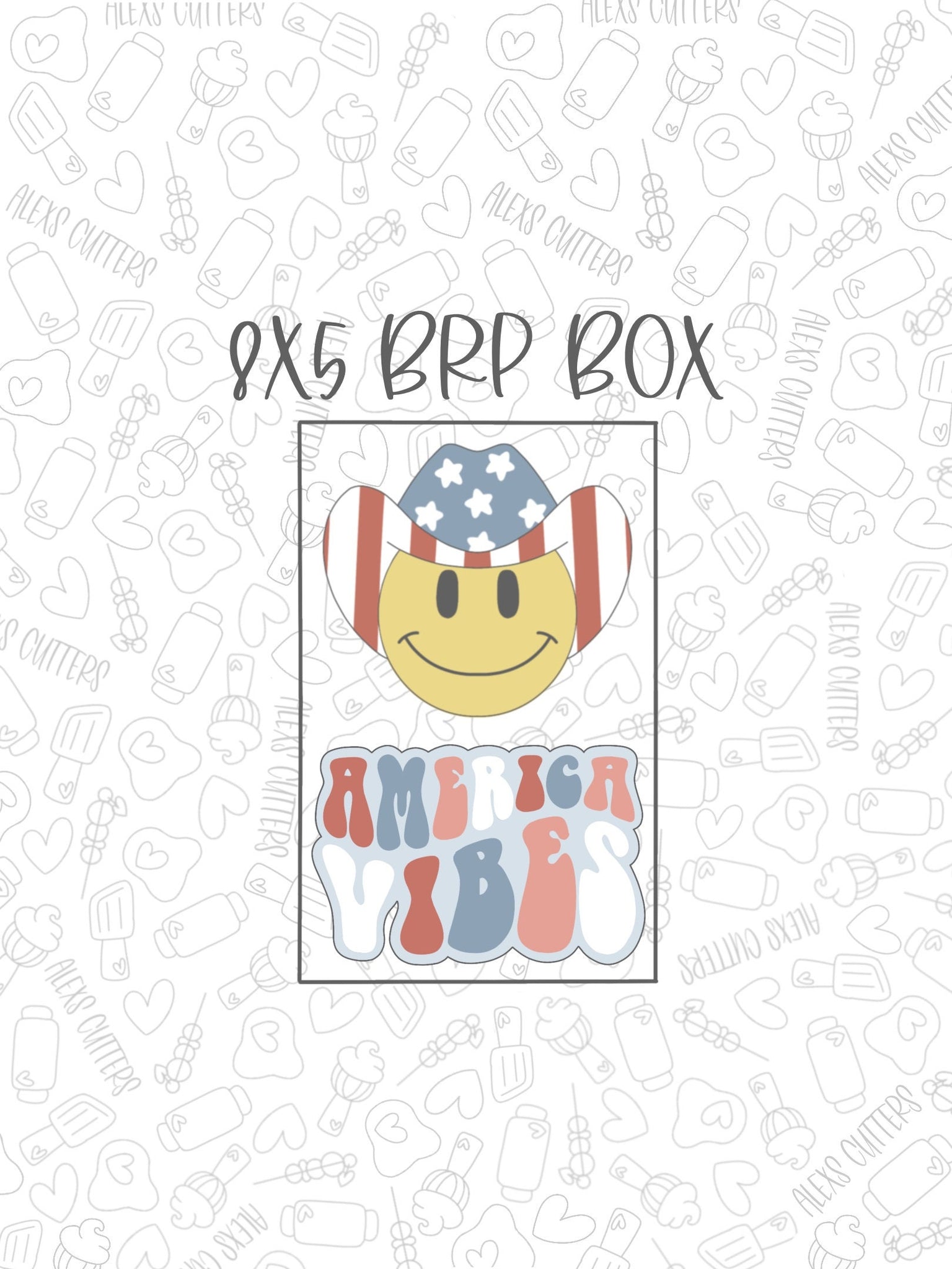 American Pride 8.5x5 Brp 2 piece set