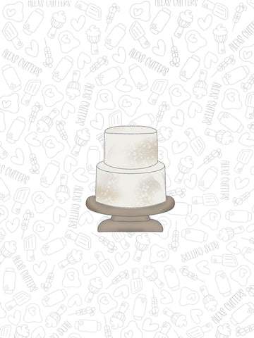 2 Tier Cake Stand 2022
