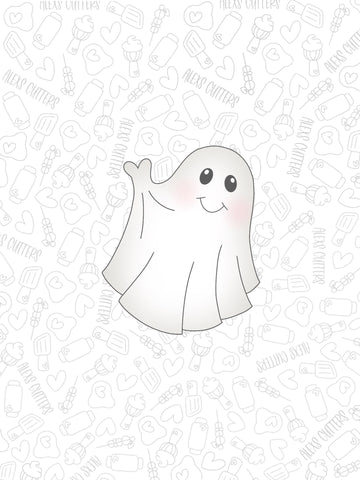 Peace Sign Ghost