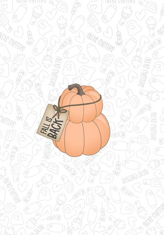 Stacked Pumpkin Tag 2022