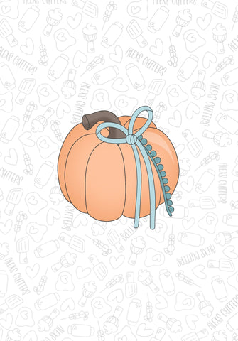 Fall Pumpkin Ribbon