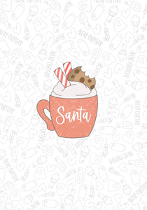 Santa mug Cookie 2022