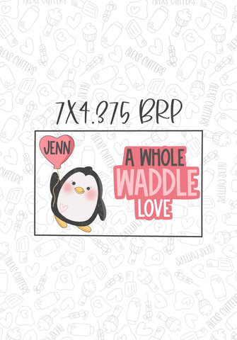 Waddle Love Brp Box 2 Cutters