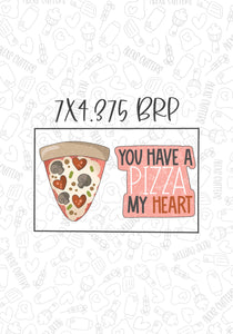 Pizza Heart Brp Box 2 Cutters