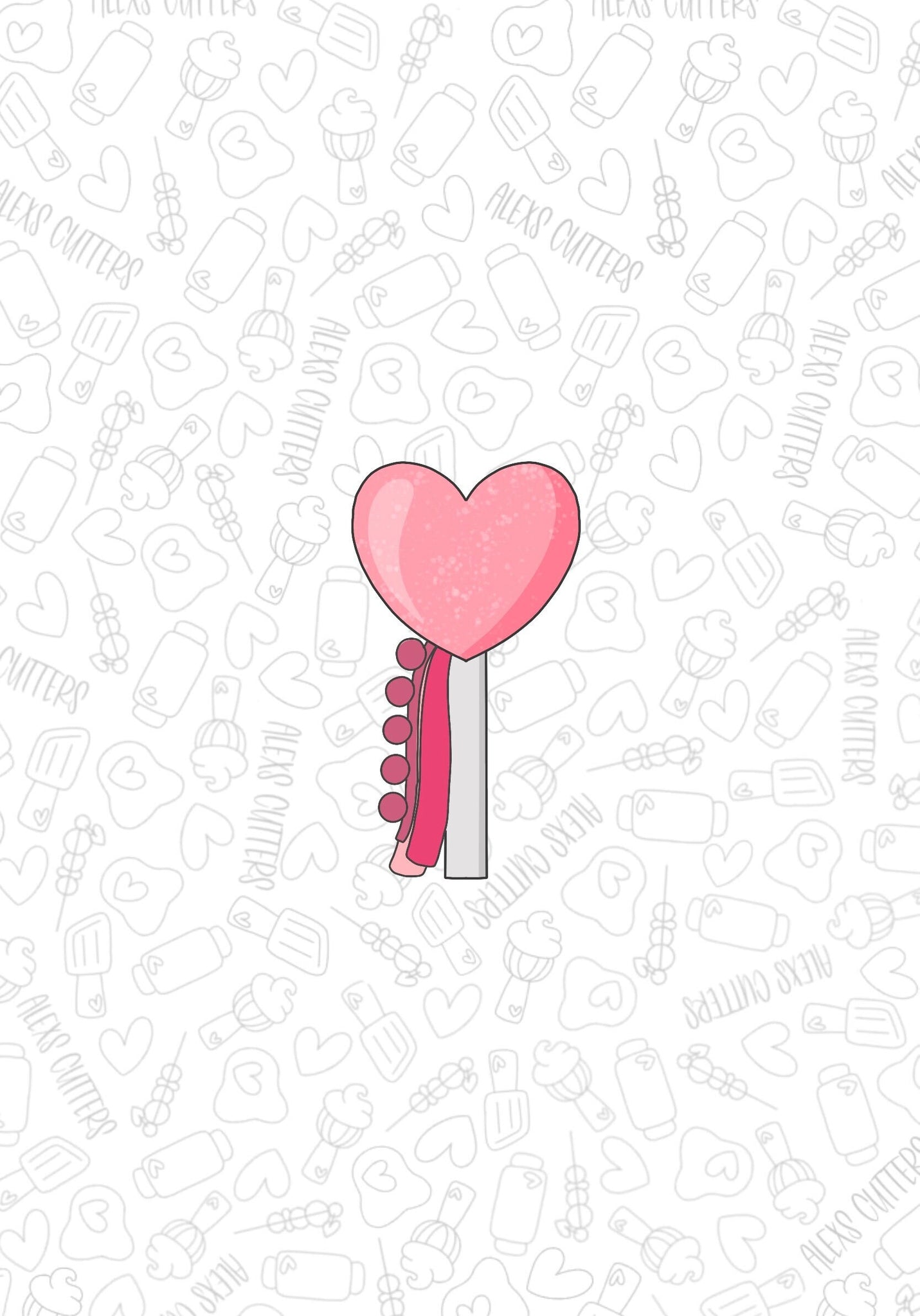 Heart Tassel Lollipop