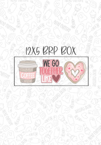 Coffee Donut Pair 12x5 Brp Box 3 Piece