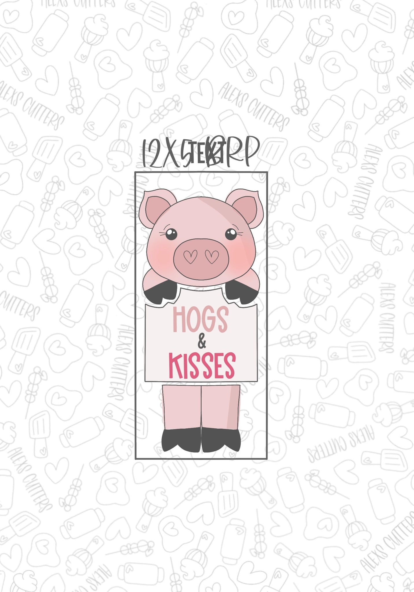 Pig Love 12x5 Brp Box 3 Piece