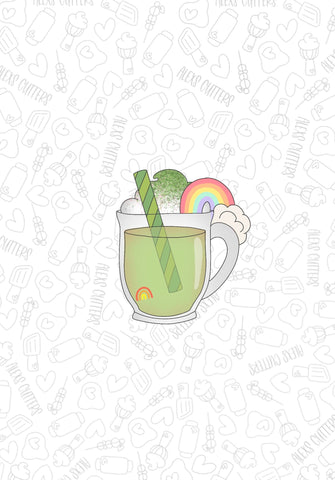 Rainbow mug 2023 Cookie Cutter