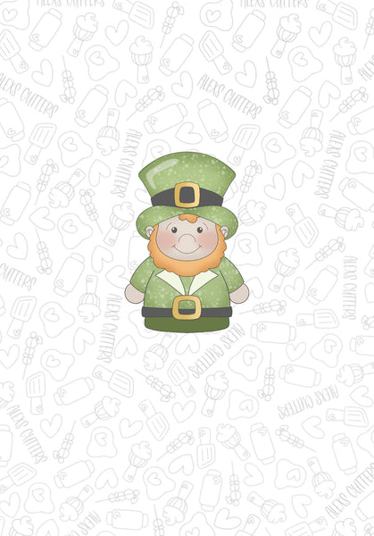 Leprechaun Body 2023 Cookie Cutter