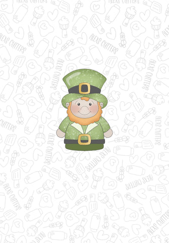 Leprechaun Body 2023 Cookie Cutter