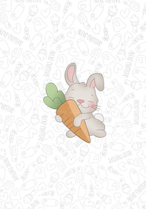 Carrot Rabbit 2023 Cookie Cutter